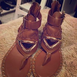 Ivy Kirzhner boho sandals - southwest diva flair!